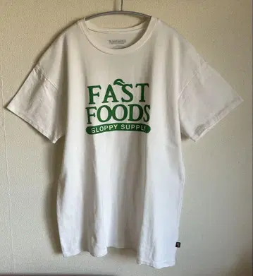 FAST FOODS 슬로피 서플라이 T셔츠