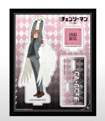 TSUTAYA 아크릴 스탠드 천사의 악마 IP 서점 체인소 맨