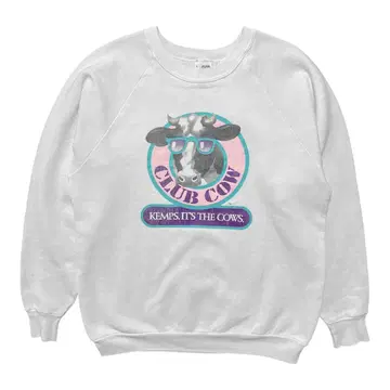 구제 의류 USA제 90S 케스 아이스크림 기업계 빈티지 맨투맨