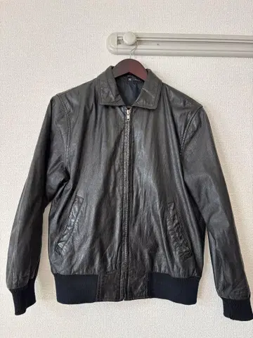 카우하이드 가죽 자켓 80s