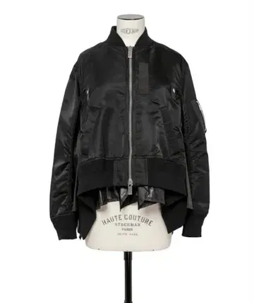 미사용 sacai MA-1 블랙 24-07517