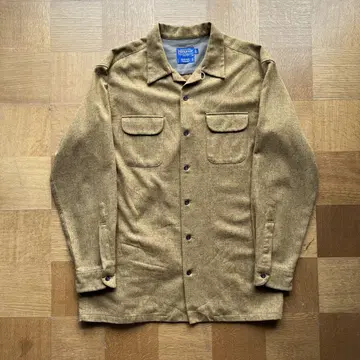 PENDLETON 울 버튼 셔츠 머스타드 L