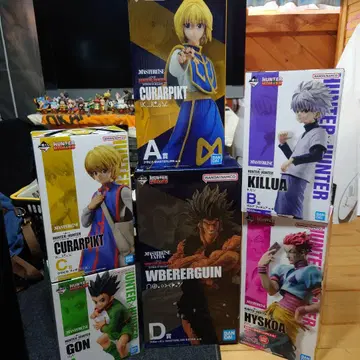 1번 복권 HUNTER x HUNTER 피규어 세트