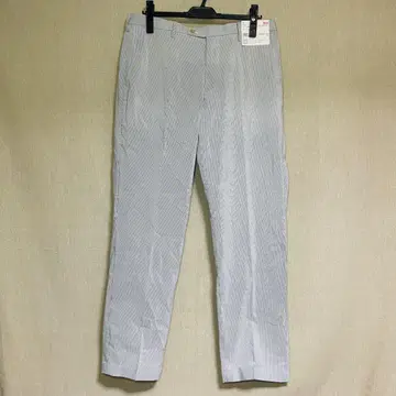 새상품 UNIQLO 유니클로 드라이 스트레치 팬츠 스트라이프
