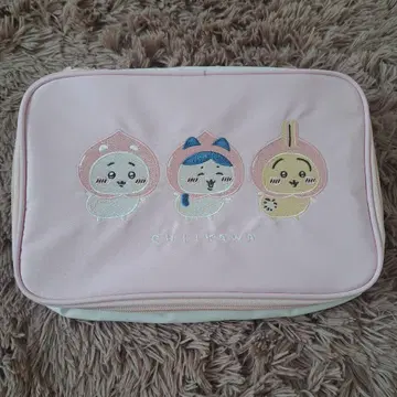치이카와 멀티 파우치 복숭아 피치