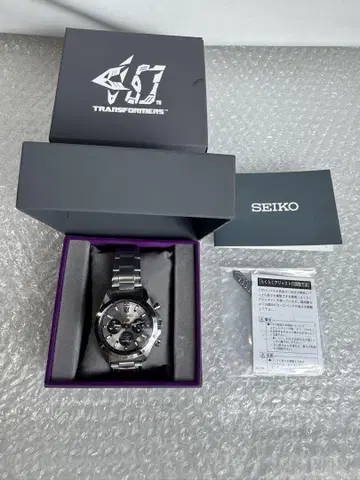 SEIKO 트랜스포머 메가트론 손목시계 300개 한정판 초레어