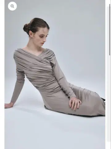 laubeblanc Cache-coeur Drape JerseyDress