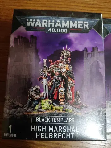 BLACK TEMPLARS HIGH MARSHAL HELBRECHT
