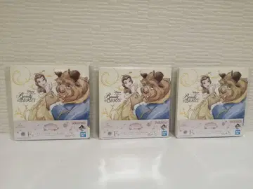 디즈니 프린세스 제일복권 F상 미니 캔버스 보드 미녀와 야수 3개