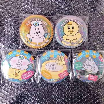 캐릭터 캔뱃지 5개 세트