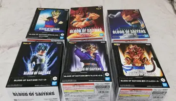 미개봉 blood of saiyans 피규어 6개 세트