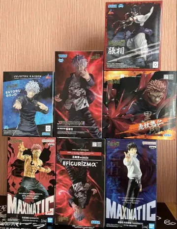 프라이스 피규어 묶음 판매 8체 세트 주술회전 Jujutsu Kaisen