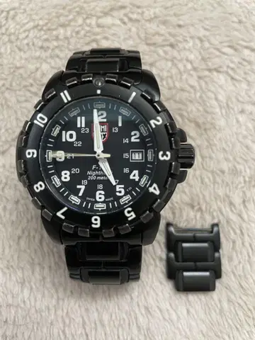 주말 한정판 가격 인하 고품질 LUMINOX 루미녹스 나이트호크 6400
