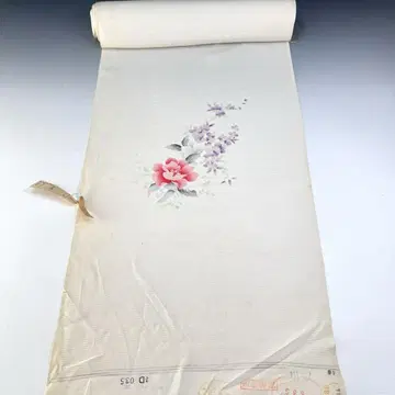 순수 실크 사노 코마로 명주 츠케사게 옷감 꽃 무늬 리메이크 핸드메이드