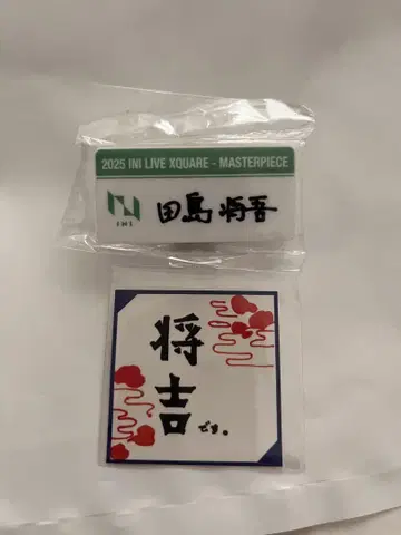 INI 캡슐 토이 명찰 타지마 쇼고
