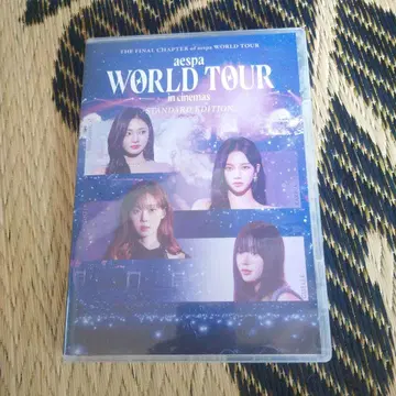 aespa WORLD TOUR in cinemas DVD