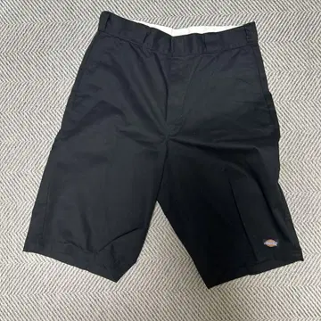 Dickies 블랙 숏팬츠 루즈핏 34