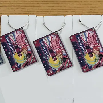 카리스마 로손 슬라이드 거울 키링 사루카와 케이 3세트