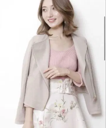 아푸와이저 리셰 봄/가을 페이크 스웨이드 라이더 자켓