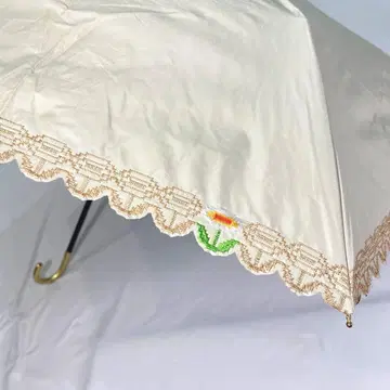 Wpc. 접이식 우산 슈퍼 마리오브라더스 콜라보 아이템 패턴 플라워