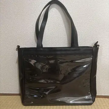 자카마트 이타백 인조 가죽 A4 블랙