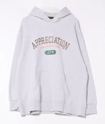 ALWAYS OUT OF STOCK 후드티 그레이 M