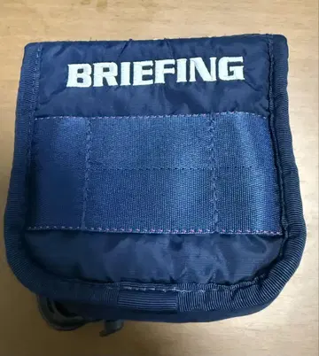 BRIEFING 골프헤드커버 네이비 카라비너 포함