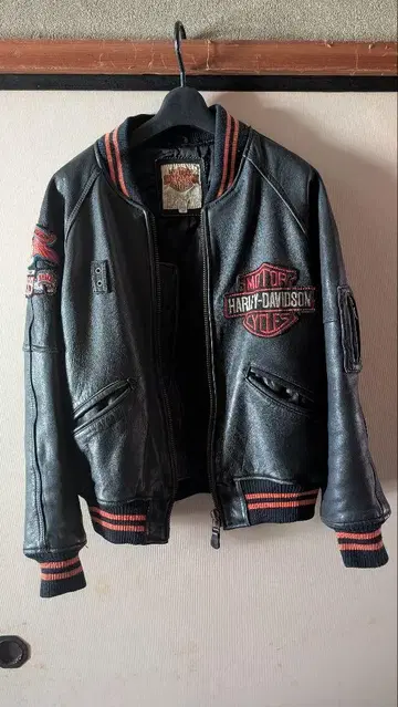 Harley-Davidson 가죽 자켓 USA 제조