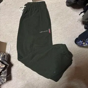 Private brand by S.F.S 플리스 팬츠 올리브