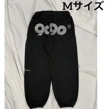 9090 girl 90 로고 글리터 스웻 팬츠