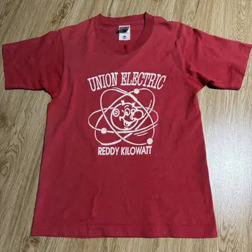 80s~ REDDY KILOWATT 빈티지 USA 티셔츠