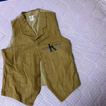 KANKEKO ISAO 베이지 버튼 베스트