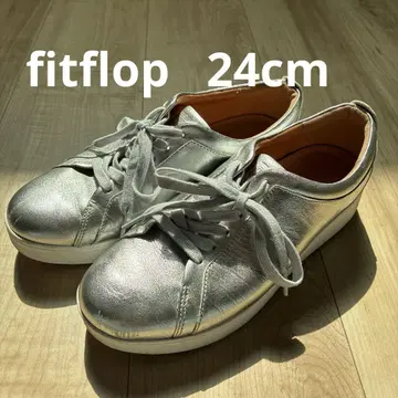 fitflop 실버 스니커즈