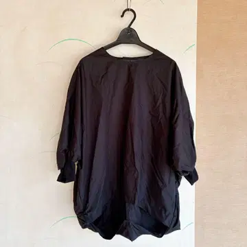 mizuiro ind 보트넥 코쿤 풀오버