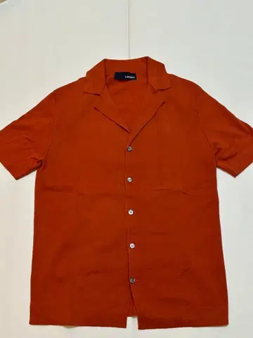 LARDINI 라르디니 오렌지 반팔 셔츠
