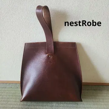 네스트로브 가죽 원 핸들 백 천연 가죽