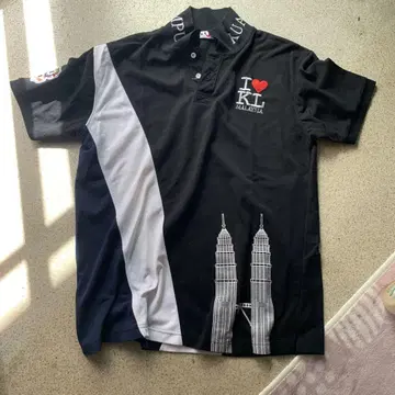 I KL MALAYSIA 피케 셔츠 XL