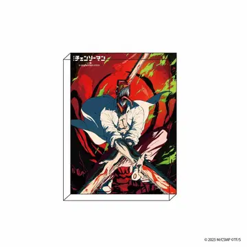덴지] 체인소 맨 시부야 TSUTAYA 콜라보 아크릴 블록 아크릴 스탠드
