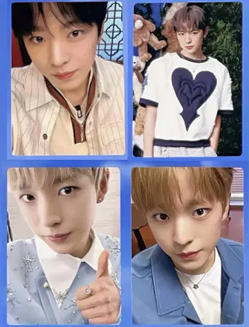 NCT Wish 유우시 Color 중화 QQ MUSIC 1-4별 세트