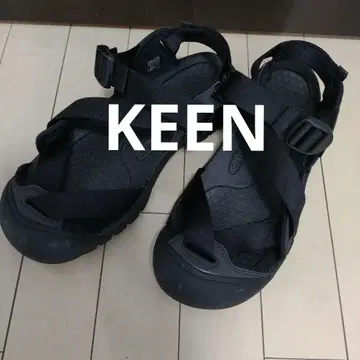 KEEN 샌들 ZERRAPORT II 제라포트 투 블랙 최종 가격