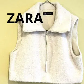 ZARA 아이보리 베스트 XS