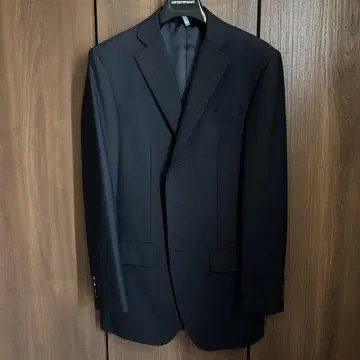 블랙 싱글 브레스 비즈니스 정장