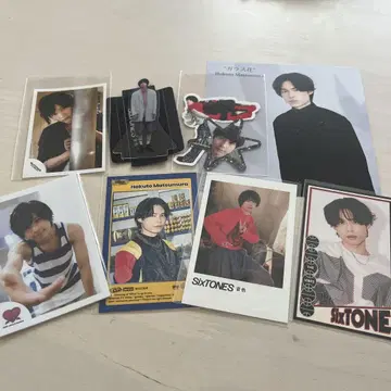 SixTONES 마츠무라 호쿠토 묶음 판매