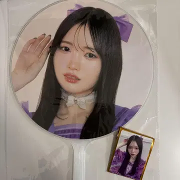 CUTIE STREET 마나베 나기사 투어 부채 트레이딩 카드 포함