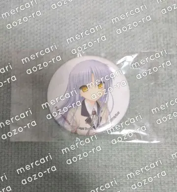 Angel Beats! 천사 피컷 애니메이션 가라가라 복권 경품 캔뱃지