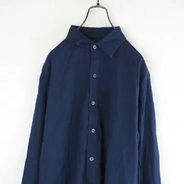 G9632*JOSEPH 조제프옴 린넨 셔츠 네이비 46