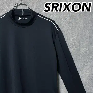 SRIXON 스릭슨 심플 모크넥 긴팔 골프 셔츠 의류