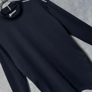 SRIXON 스릭슨 심플 모크넥 긴팔 골프 셔츠 의류