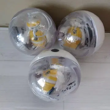 디즈니 리조트 베이맥스 가챠가챠 농구 3종 세트
