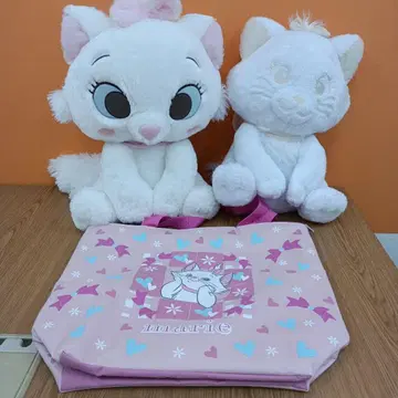 택 포함 디즈니 마리 봉제 인형 에어컨 백 낱개 판매 불가